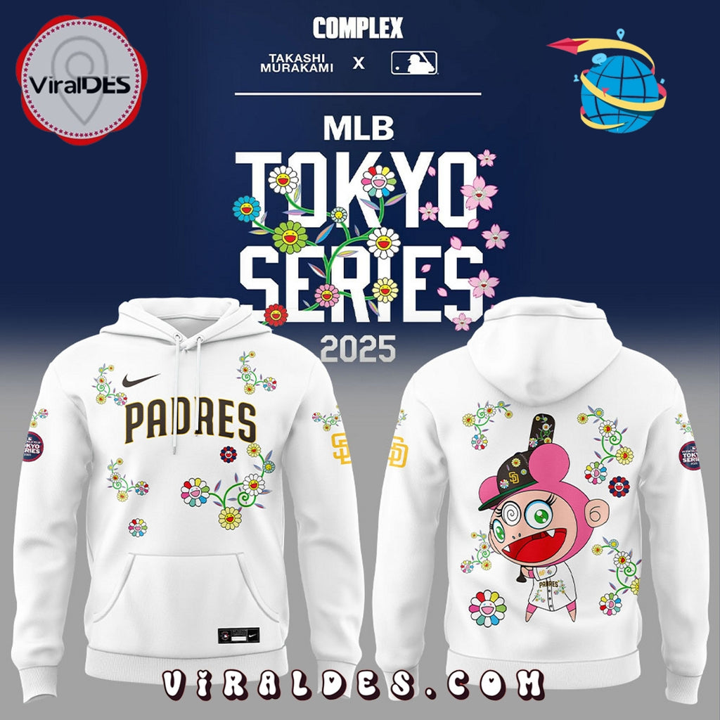 Takashi Murakami San Diego Padres x MLB Tokyo Series Hoodie