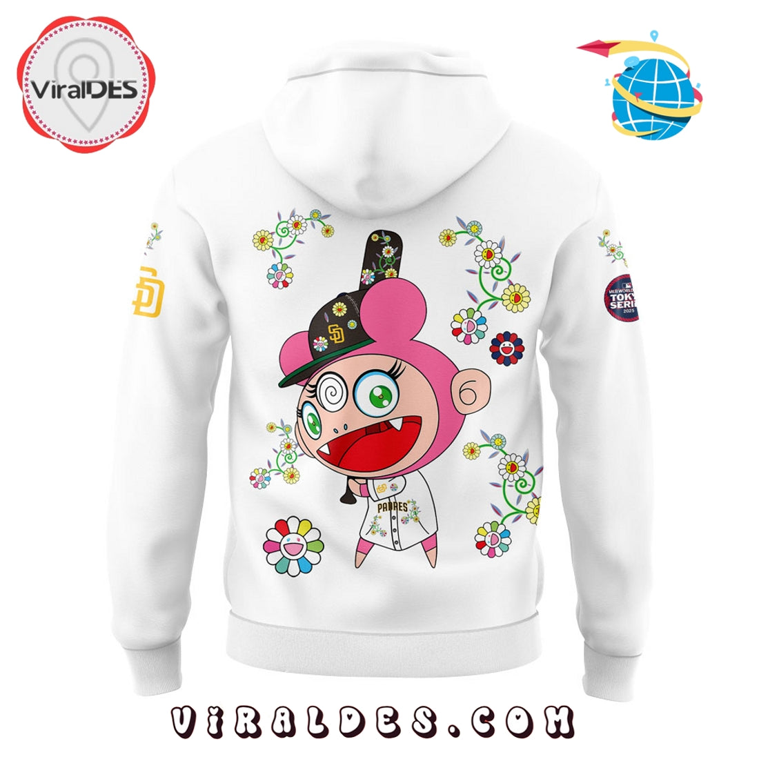 Takashi Murakami San Diego Padres x MLB Tokyo Series Hoodie