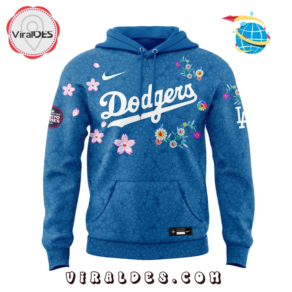 Takashi Murakami x Dodgers Tokyo Series Navy Hoodie, Pants