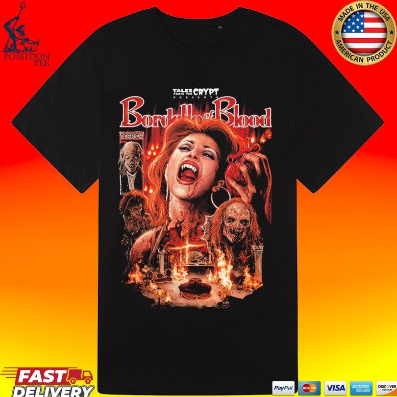 Tales Crypt From The Presents Bordello Of Blood Evil Bites T-shirt
