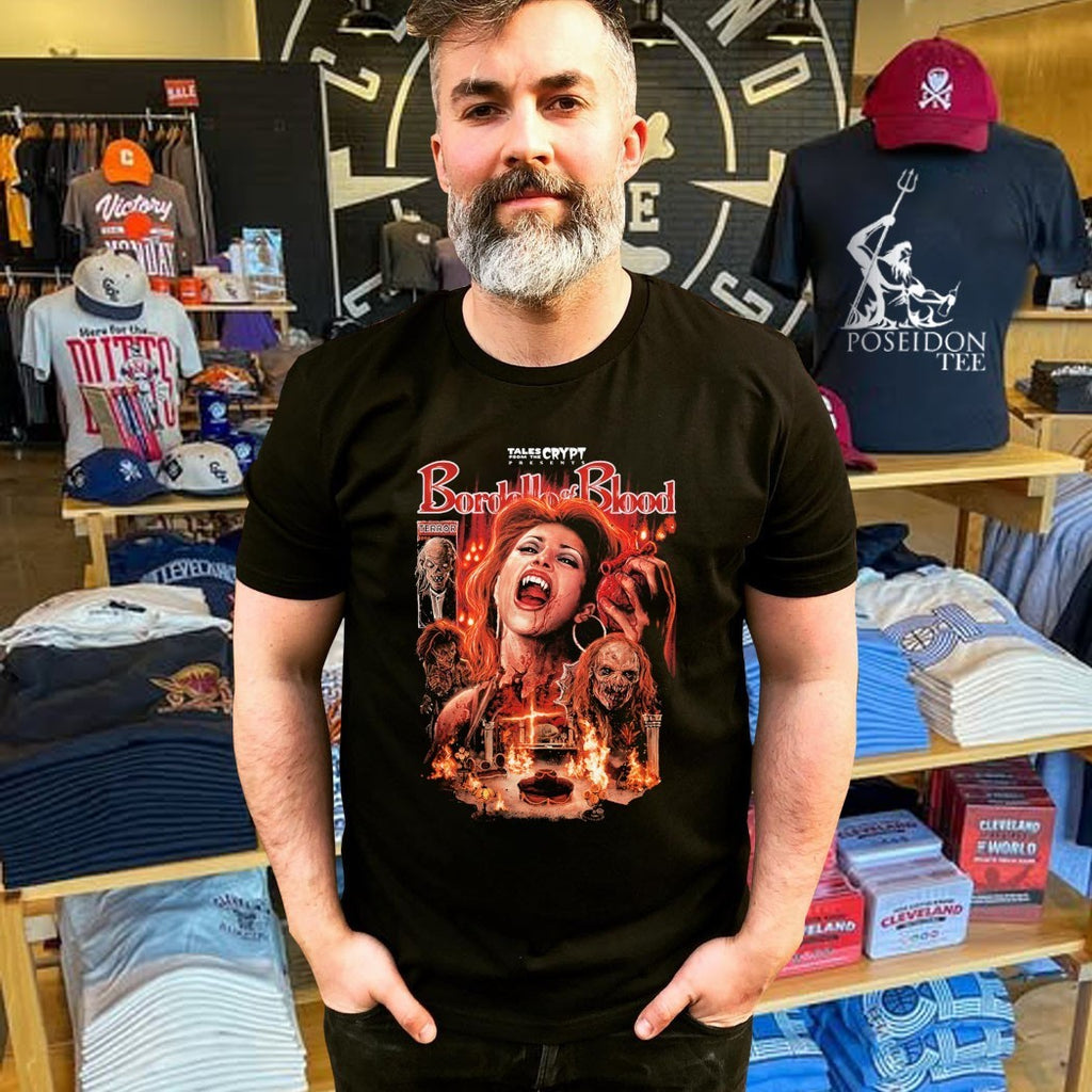 Tales Crypt From The Presents Bordello Of Blood Evil Bites T-shirt