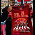 Tampa Bay Buccaneers 49th Anniversary 1976-2025 V-neck Jersey Shirt