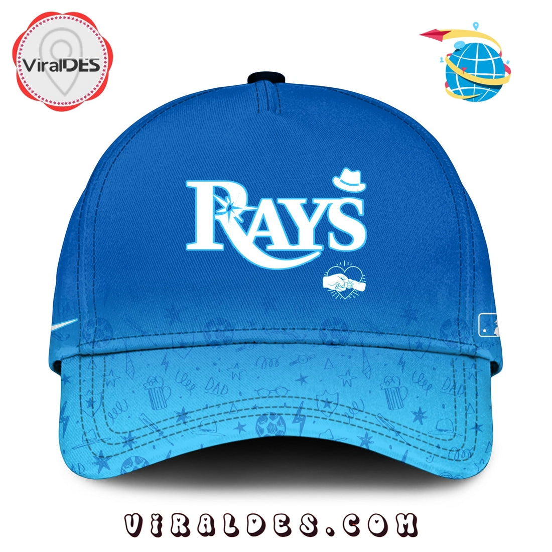 Tampa Bay Rays 2025 Father’s Day Hoodie, Long Pants