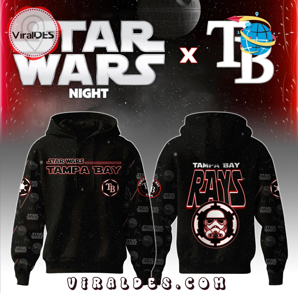 Tampa Bay Rays MLB x Star War Night Hoodie, Jogger, Cap