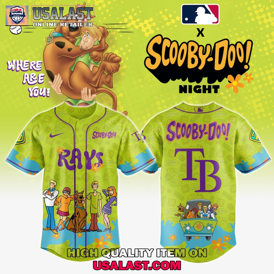 Tampa Bay Rays Scooby Doo Night 3D Hoodie Set