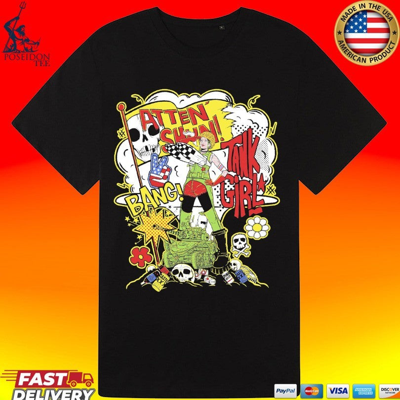 Tank Girl Atten Shun Bang T-shirt