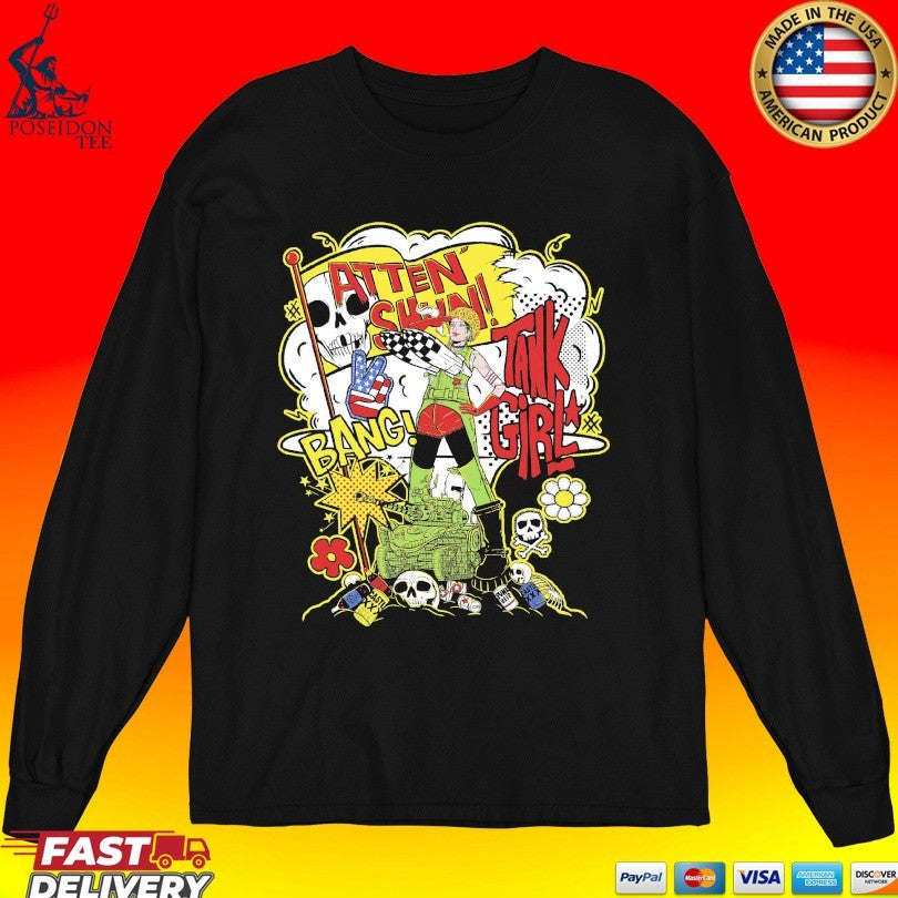 Tank Girl Atten Shun Bang T-shirt