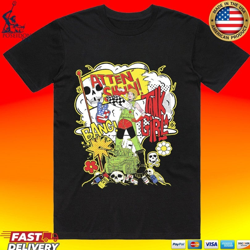 Tank Girl Atten Shun Bang T-shirt
