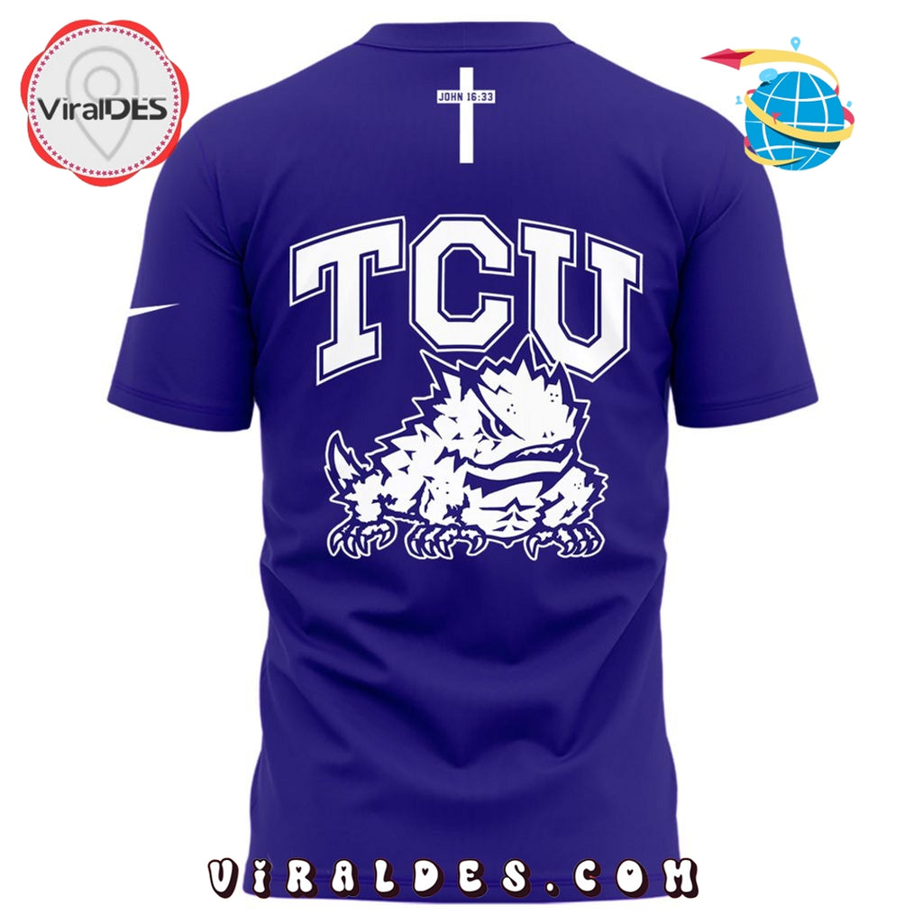 TCU Horned Frogs Football x Jesus Won 2025 Shirt