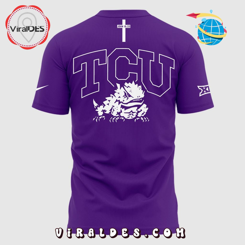 TCU Horned Frogs Football x Jesus Won Shirt