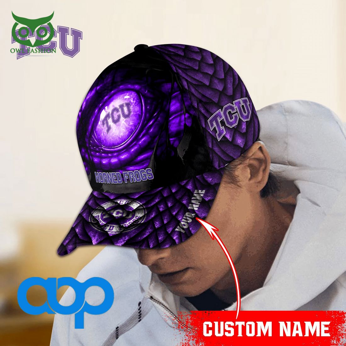 TCU Horned Frogs NCAA1 Classic Cap Personalized Trend 2023