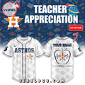 Teacher Appreciation x Houston Astros Baseball Jersey