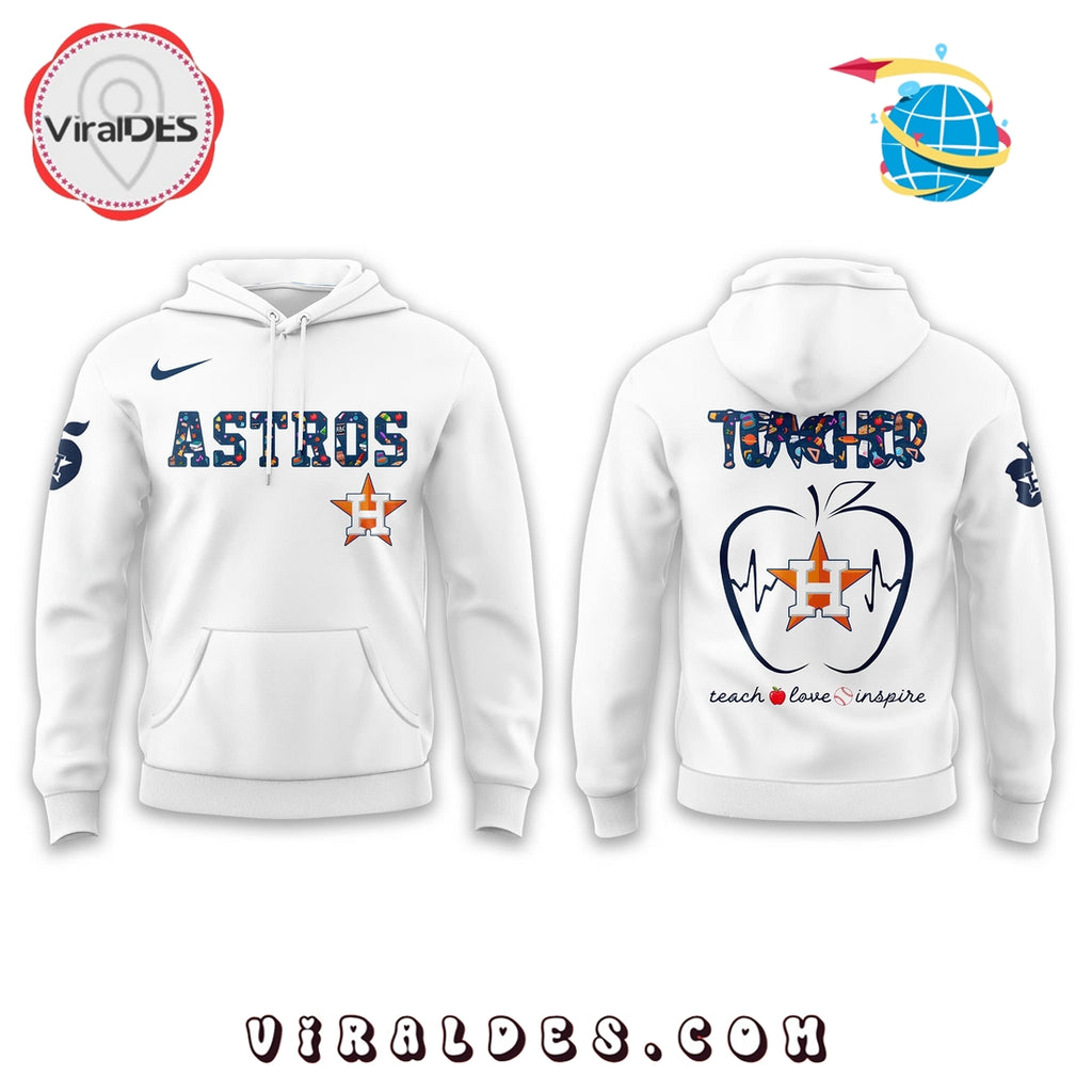 Teacher Night x 2025 Houston Astros Hoodie, Long Pants