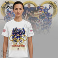 Team USA Ice Hockey – Olympic Golden Moments Premium Graphic Shirt