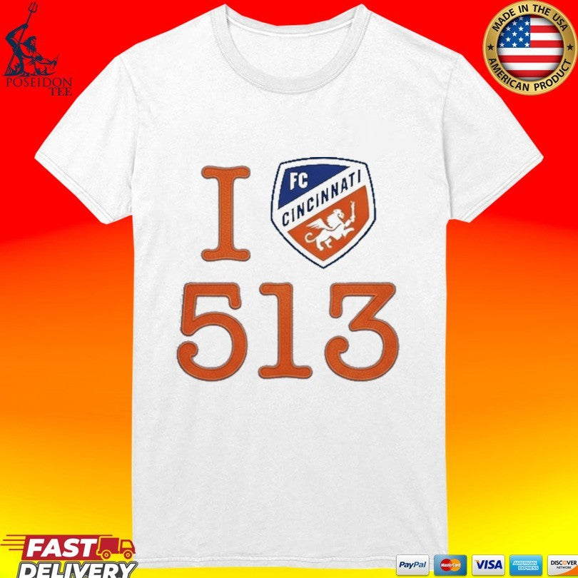 Ted Karras Fc Cincinnati 513 Day Cincy T-shirt