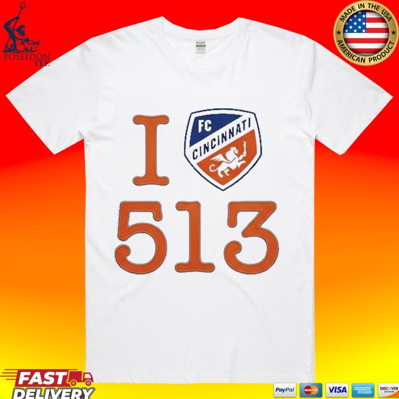 Ted Karras Fc Cincinnati 513 Day Cincy T-shirt