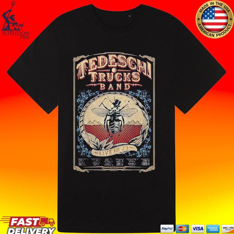 Tedeschi Trucks Band Live In 2023 Tour T-shirt