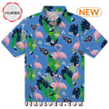 Tennessee Titans Flamingo Foliage Hawaiian Shirt