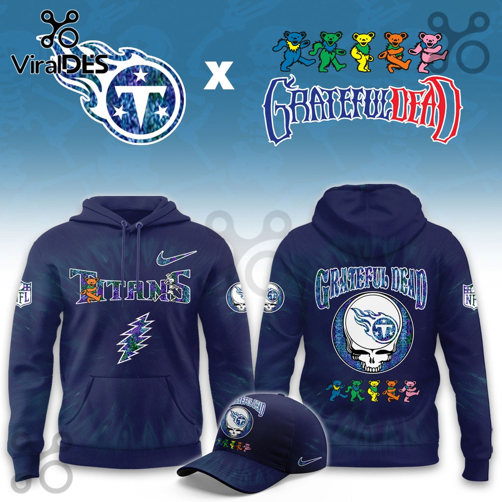 Tennessee Titans Grateful Dead Limited Hoodie 2025