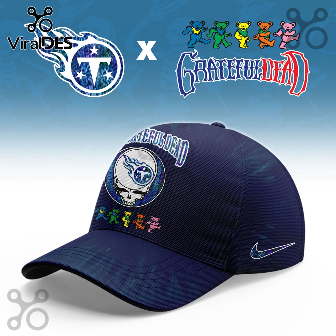 Tennessee Titans Grateful Dead Limited Hoodie 2025