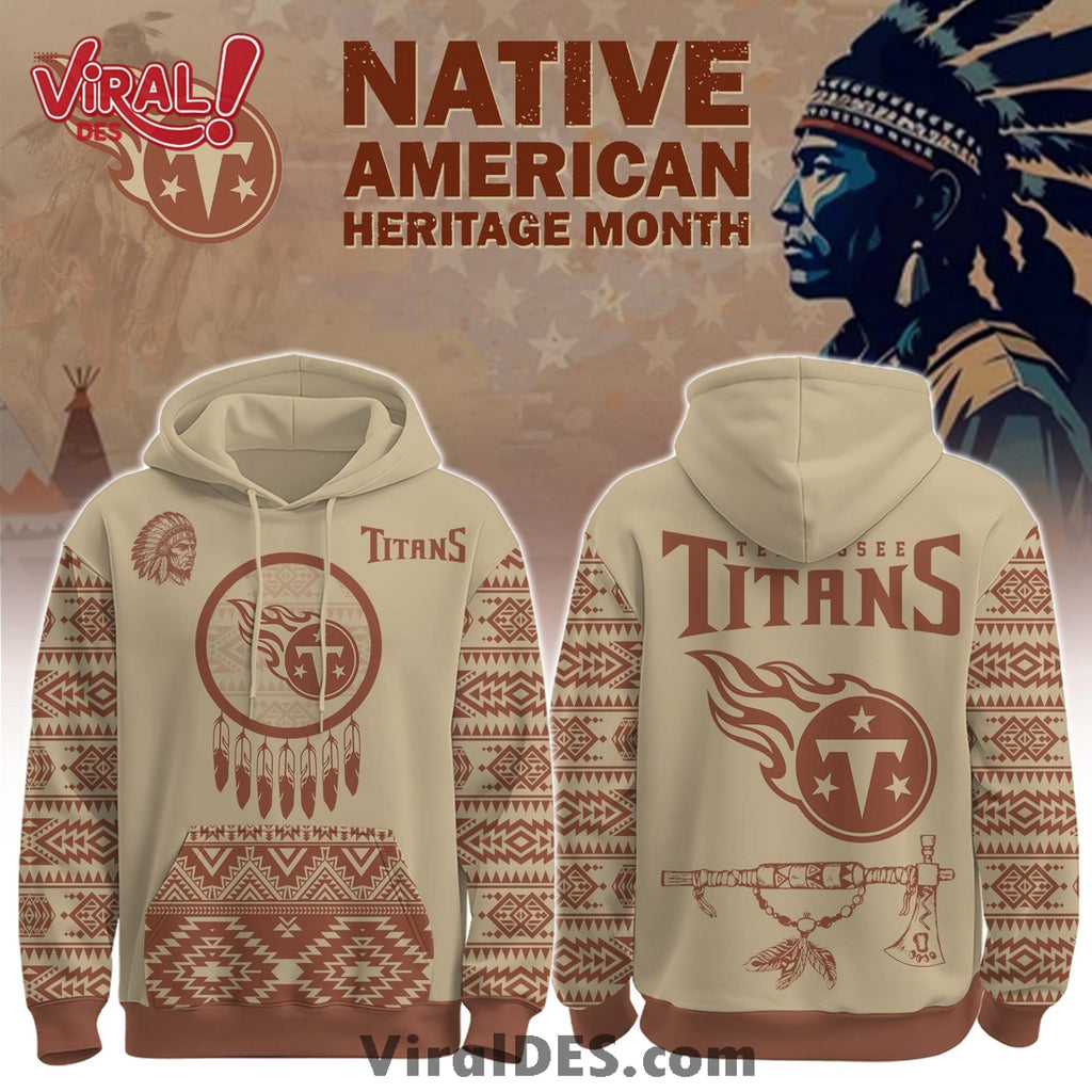 Tennessee Titans Native American Heritage Month Hoodie, Long Pants