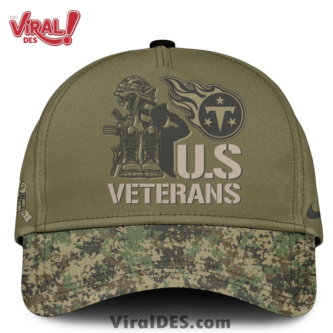 Tennessee Titans Veteran Day 2025 Hoodie Limited Edions