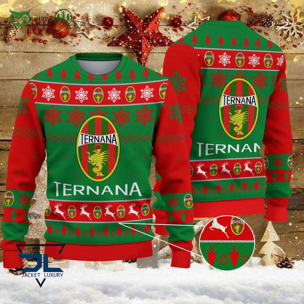 Ternana Calcio Team Football Lega Serie A Ugly Sweater