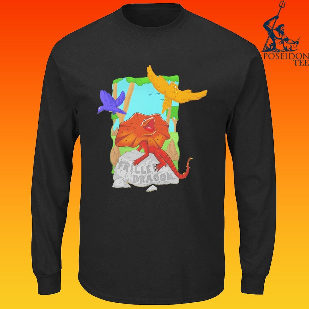 Terra Green Frilled Dragon T-shirt