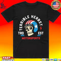 Terrible Herbst Motorsports American Est 1987 Skull T-shirt
