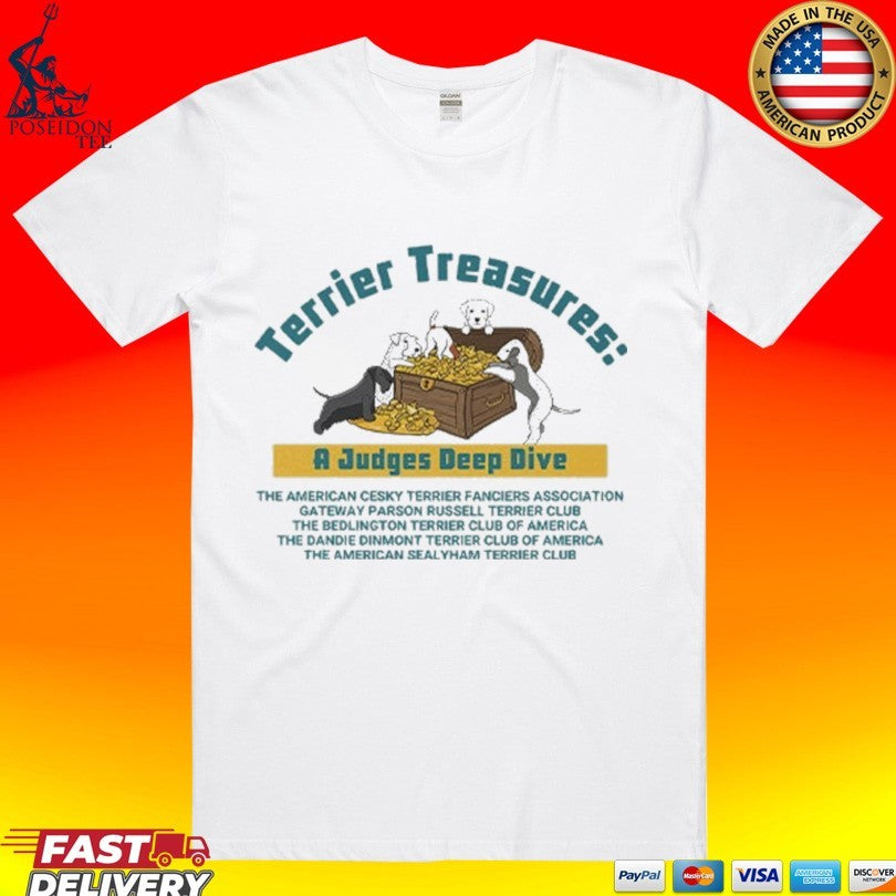 Terrier Treasures A Judges Deep Dive T-shirt