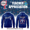 Texas Rangers MLB Teacher Night Hoodie, Long Pants