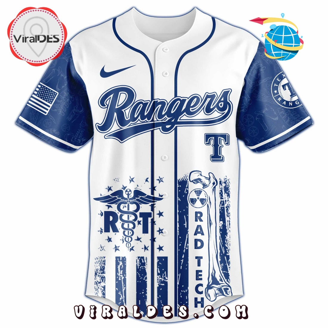 Texas Rangers MLB x Radiology Tech Night 2025 Jersey