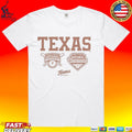 Texas Softball Back-to-back Champions Logos T-shirt