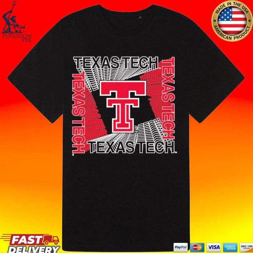 Texas Tech Red Raiders Cubism T-shirt