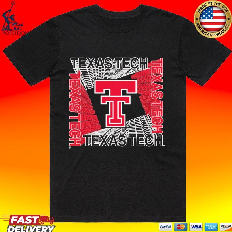Texas Tech Red Raiders Cubism T-shirt