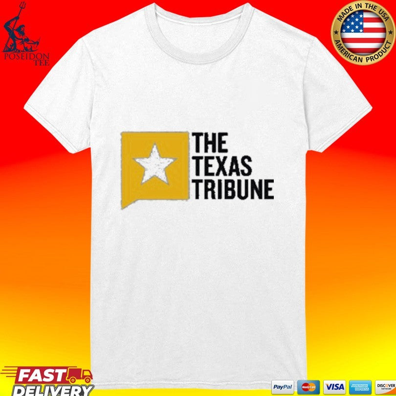 Texas Tribune Texas Tribune Logo Athletic Heather T-shirt