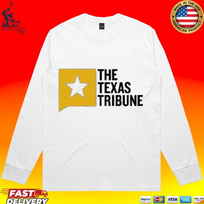 Texas Tribune Texas Tribune Logo Athletic Heather T-shirt