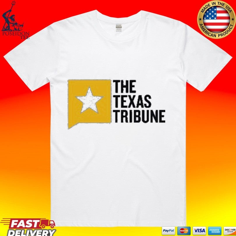 Texas Tribune Texas Tribune Logo Athletic Heather T-shirt