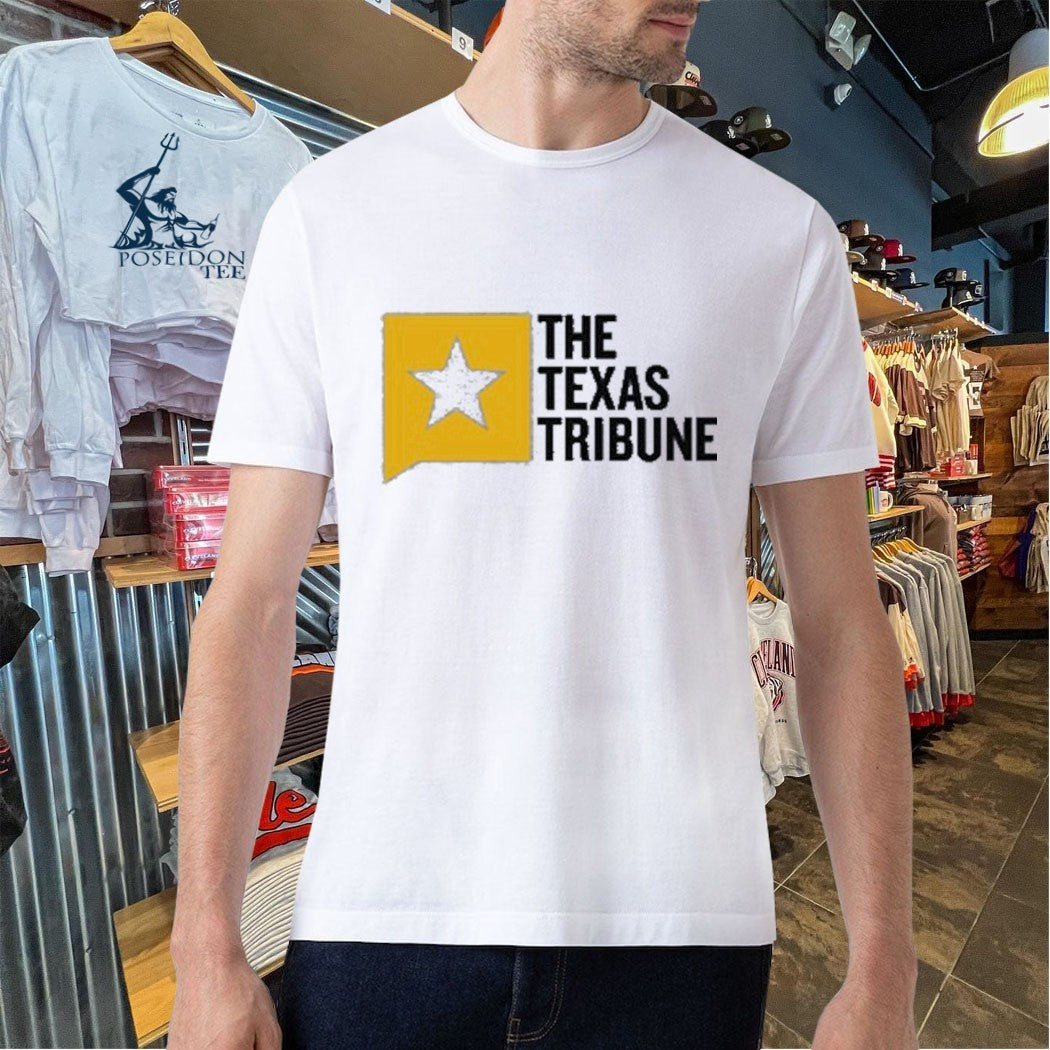 Texas Tribune Texas Tribune Logo Athletic Heather T-shirt