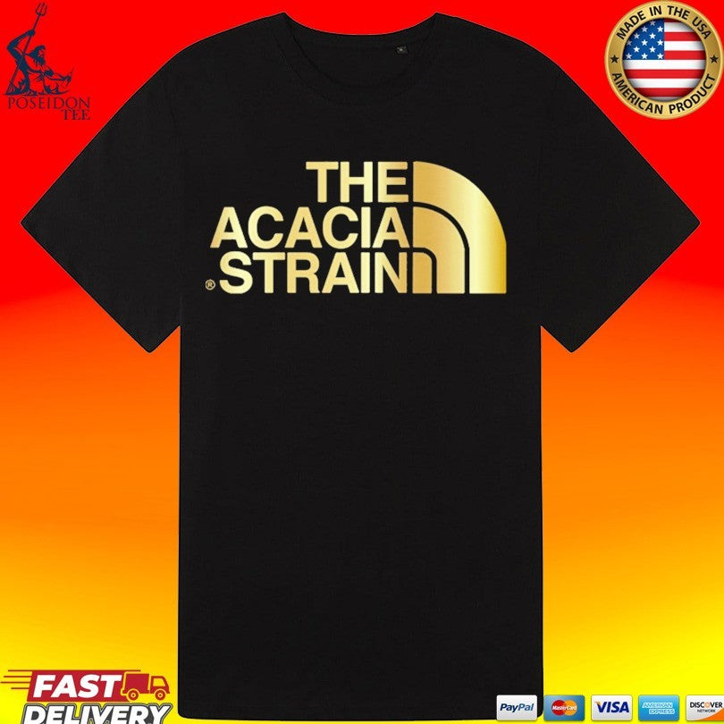 The Acacia Strain Stack Arch Gold Foil T-shirt