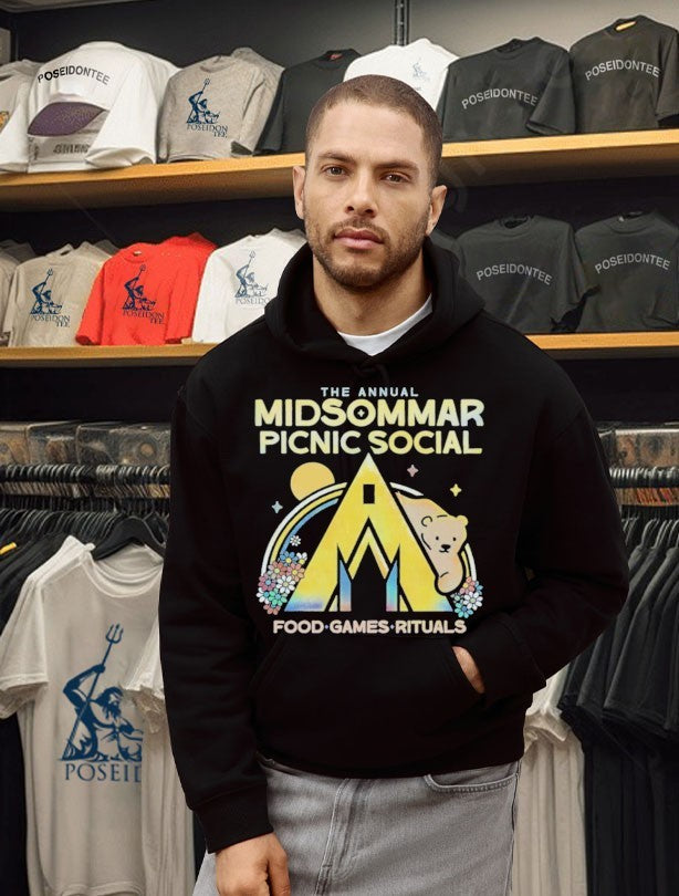 The Annual Midsommar Picnic Social Food-games Rituals T-shirt