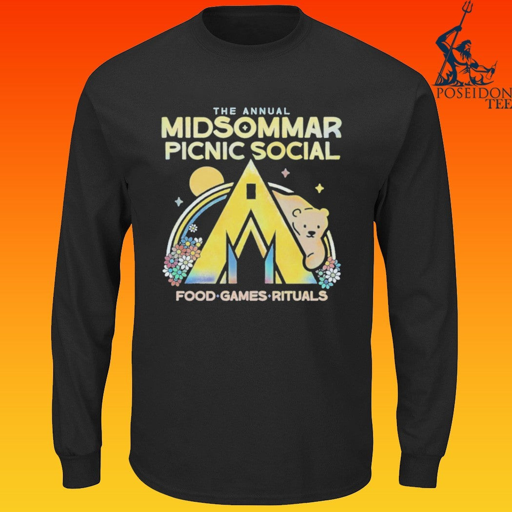 The Annual Midsommar Picnic Social Food-games Rituals T-shirt