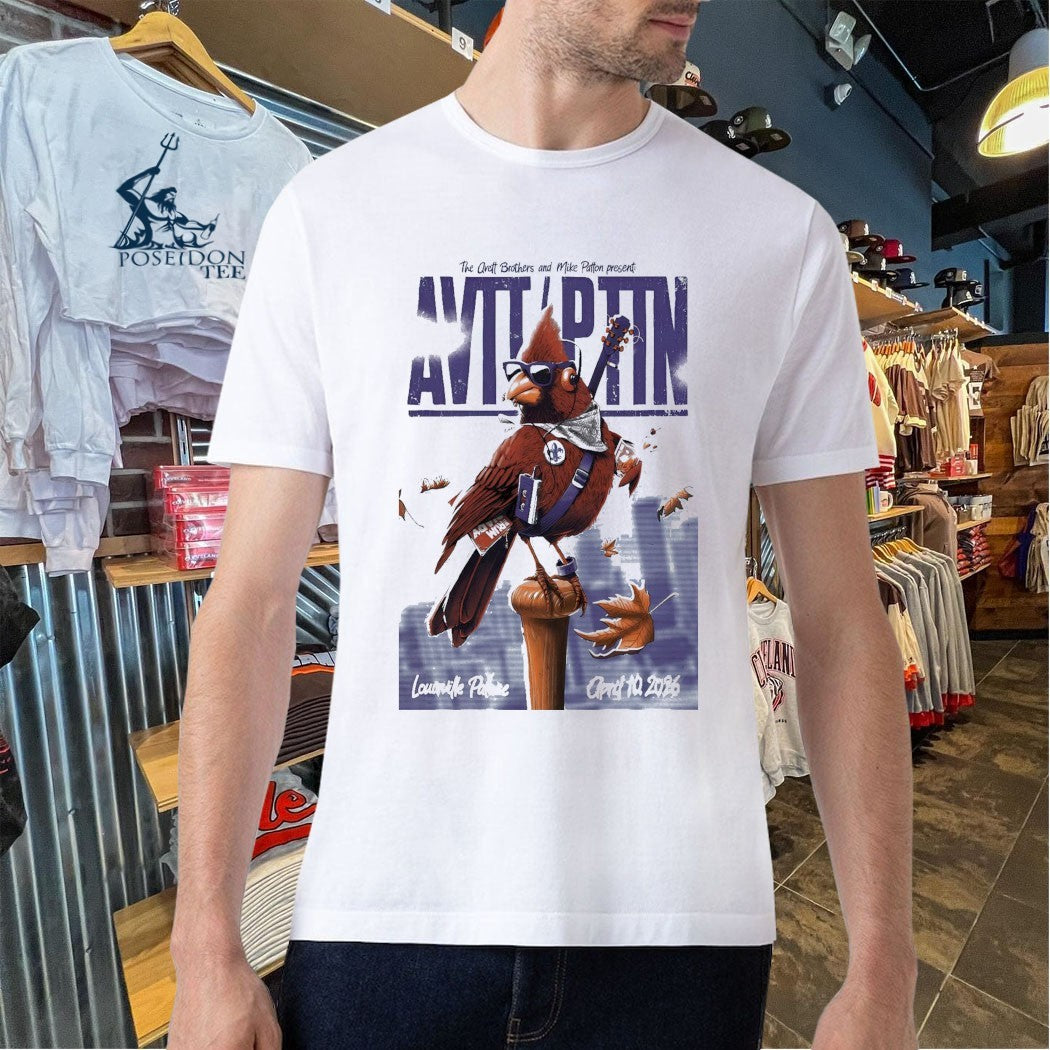 The Avett Brothers Louisville Ky On April 10 2026 Tour T-shirt