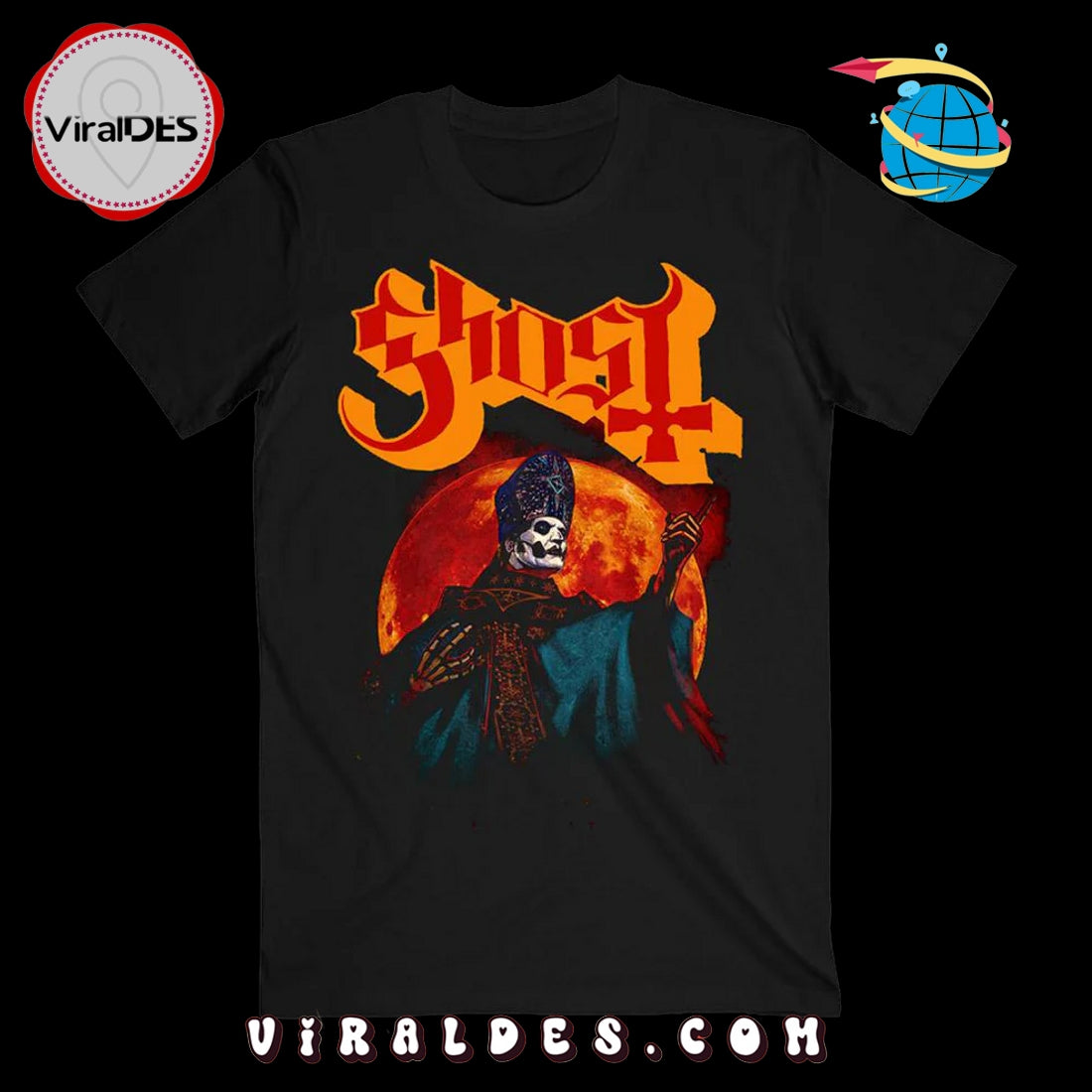 The Band Ghost The Skeletour Limited Edition T-Shirt