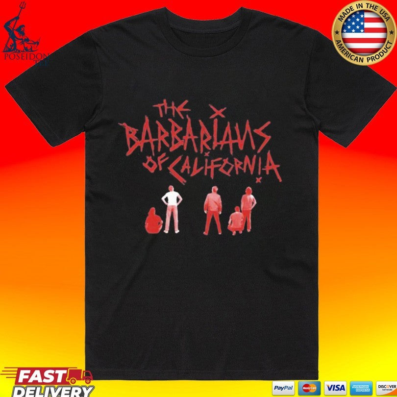 The Barbarians Of California X Villains For Good Exclusive T-shirt