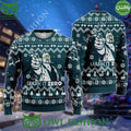 The Big Lebowski Mark It Zero Gun Green 3D AOP Ugly Sweater Jumper