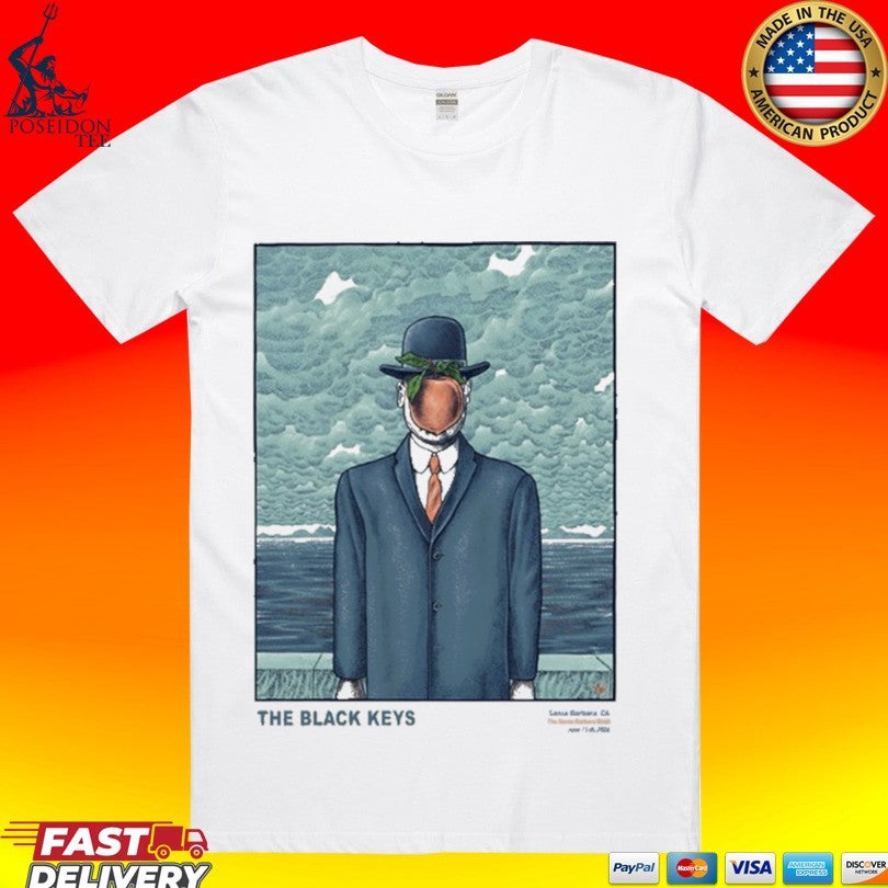 The Black Keys 6 13 2026 Santa Barbara Bowl In Santa Barbara Ca T-shirt