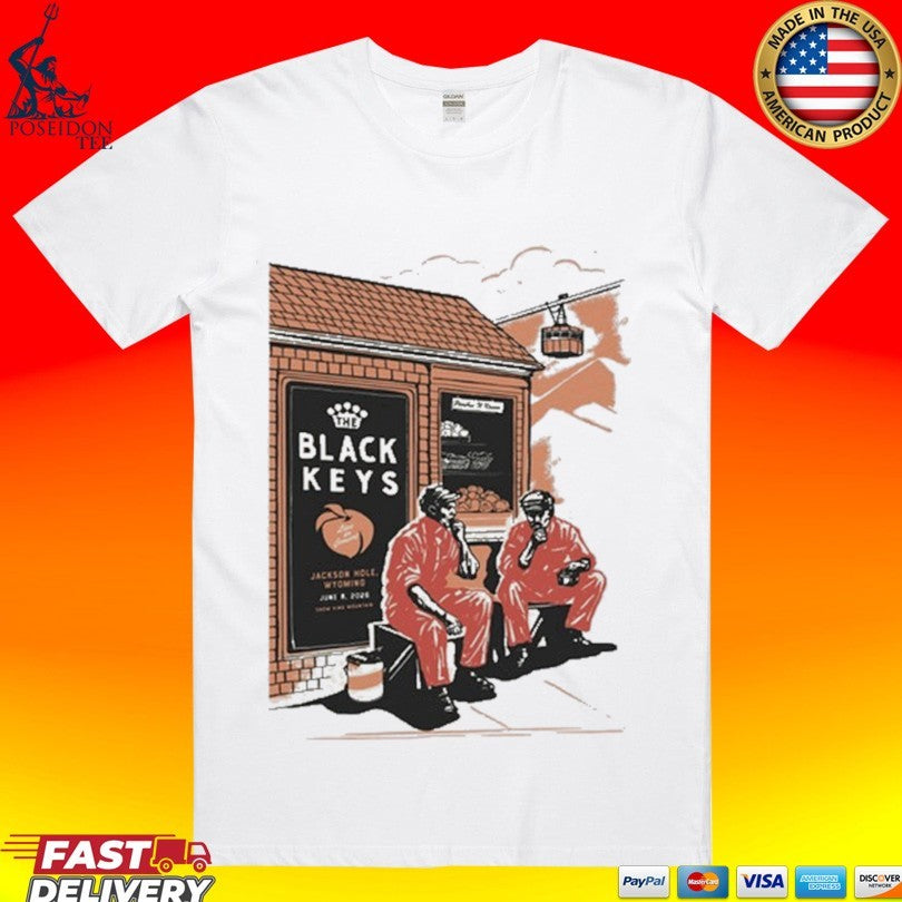 The Black Keys Jackson Wyoming June 8 2026 T-shirt