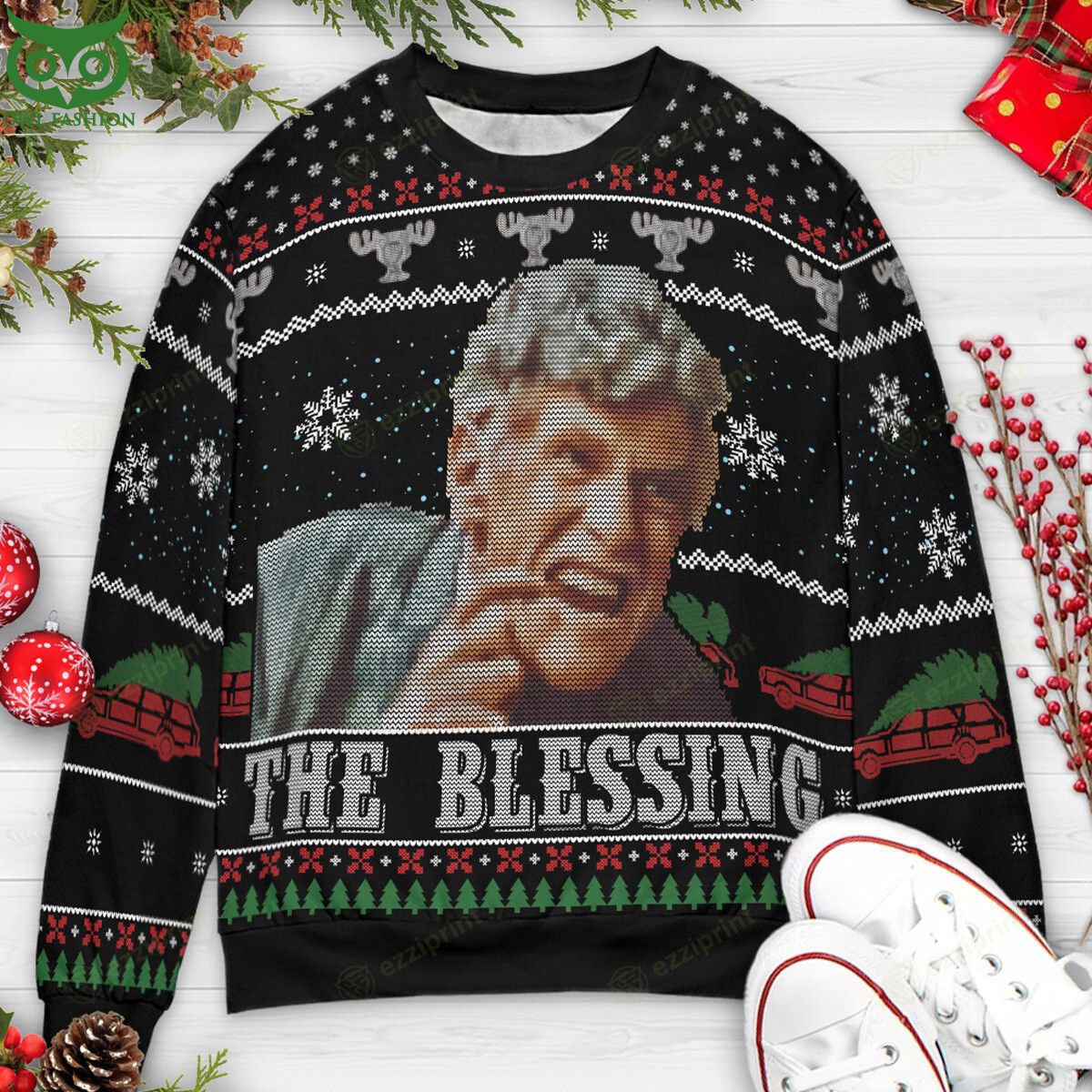 The Blessing Uncle Louis National Lampoon’s Christmas Vacation Sweater