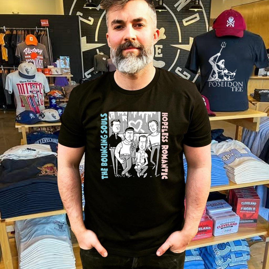 The Bouncing Souls Hopeless Romantic Alternative Cover T-shirt